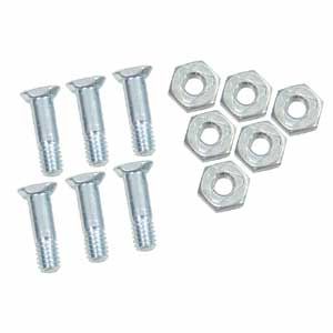 M6 x 1.0 Bolt & Nut for Splice Kits, Pack of 20