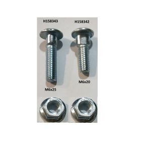 JOHN DEERE 600 OEM SERIES HEAD AREA KNIFE SECTION NUT & BOLT KIT, Pack of 25, H158342, H158343, 14M7303