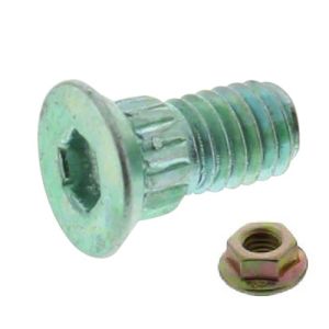 John Deere 6 mm Countersunk Nut & Bolt 12 Pack, H228135