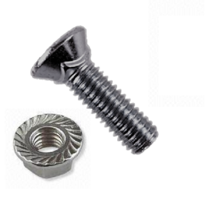 7/16" x 1" Plow Bolt & Nut
