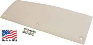 Center Transition Skid Shoe - 7" x 19" for CaseIH, Macdon, New Holland, 151551, 87597512, 245396