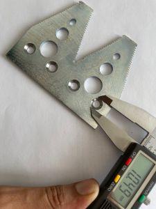 BOTTOM COUNTERSUNK ALL 4 Holes 4" Dura Twin COARSE Section, 816-40002-11