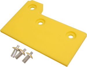 Center Poly Skid Shoe for John Deere 600FD BSN784999, HXE81731